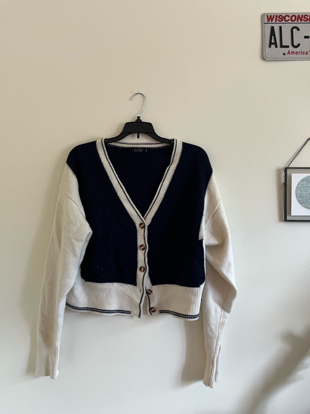 VC Ryan Studio Colorblock Cardigan